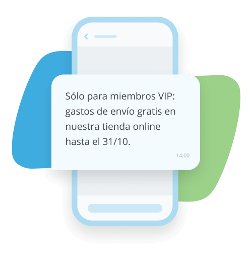 ejemplo sms flash sales