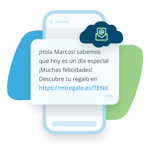 ejemplo sms felicidades